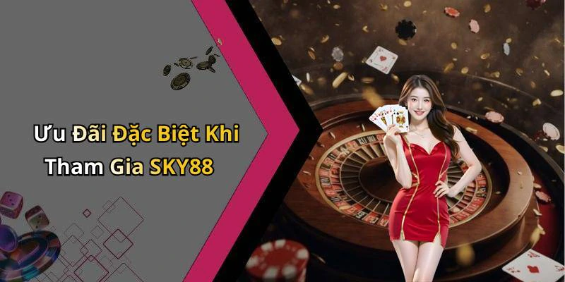 Ưu Đãi Đặc Biệt Khi Tham Gia SKY88